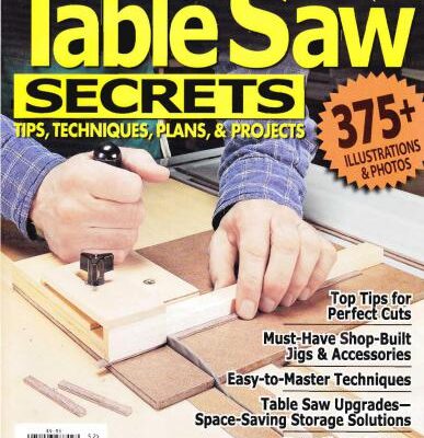 خرید و دانلود نسخه کامل کتاب Strobman. Table Saw Secrets (Секреты циркулярной пилы)