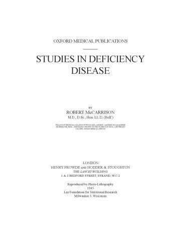 خرید و دانلود نسخه کامل کتاب Studies in Deficiency Disease_68e2b0538e0c4.jpeg خرید و دانلود نسخه کامل کتاب Studies in Deficiency Disease