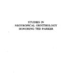 خرید و دانلود نسخه کامل کتاب Studies in Neotropical Ornithology Honoring Ted Parker