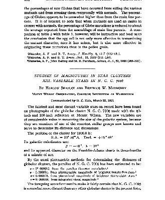 خرید و دانلود نسخه کامل کتاب Studies of Magnitudes in Star Clusters XIII. Variable Stars in N. G. C. 7006