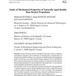 خرید و دانلود نسخه کامل کتاب Study of Mechanical Properties of Naturally Aged Double Base Rocket Propellants