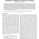 خرید و دانلود نسخه کامل کتاب Study of mechanically alloyed magnetic abrasives in magnetic abrasive finishing