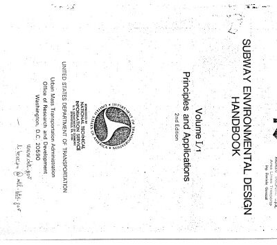 خرید و دانلود نسخه کامل کتاب Subway Environmental Design Handbook, Vol. I: Principles and Applications