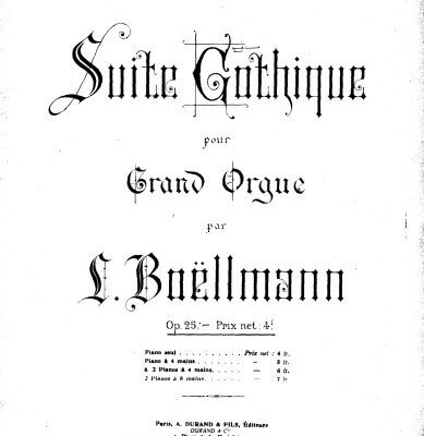 خرید و دانلود نسخه کامل کتاب Suite Gothique pour Grand Orgue: Op. 25