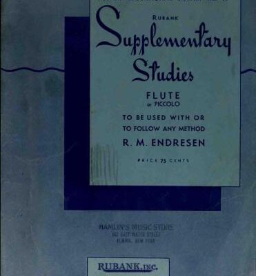 خرید و دانلود نسخه کامل کتاب Supplementary Studies Flute or piccolo