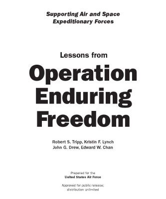 خرید و دانلود نسخه کامل کتاب Supporting Air and Space Expeditionary Forces: Lessons from Operation Iraqi Freedom (Supporting Air and Space Expeditionary Forces)
