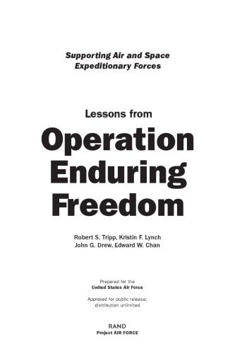 خرید و دانلود نسخه کامل کتاب Supporting Air and Space Expeditionary Forces: Lessons from Operation Iraqi Freedom (Supporting Air and Space Expeditionary Forces)_68eec009cbcf5.jpeg خرید و دانلود نسخه کامل کتاب Supporting Air and Space Expeditionary Forces: Lessons from Operation Iraqi Freedom (Supporting Air and Space Expeditionary Forces)