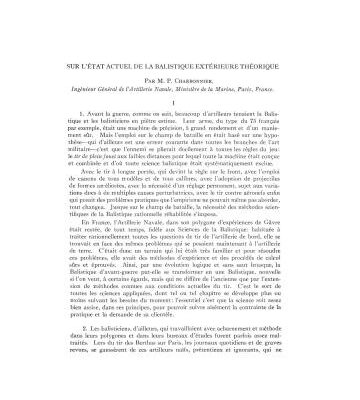 خرید و دانلود نسخه کامل کتاب Sur l’état actuel de la balistique extérieure théorique
