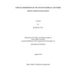 خرید و دانلود نسخه کامل کتاب Surface Properties of Advanced Materials and Their Applications in Ballistics