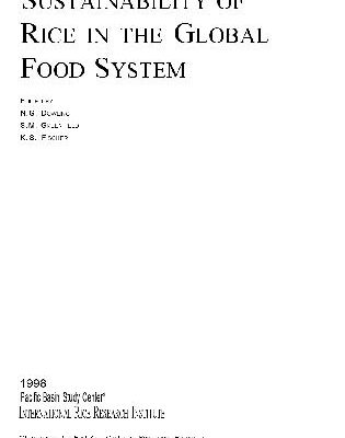 خرید و دانلود نسخه کامل کتاب Sustainability of rice in the global food system