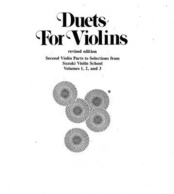 خرید و دانلود نسخه کامل کتاب Suzuki Duets for Violins. Volumes 1-3