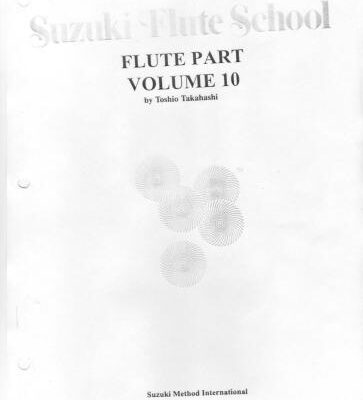 خرید و دانلود نسخه کامل کتاب Suzuki Flute School Vol 10. Ноты для флейты