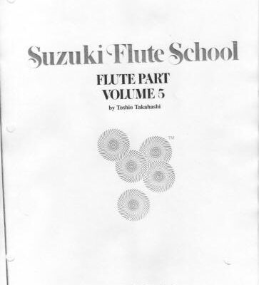 خرید و دانلود نسخه کامل کتاب Suzuki Flute School Vol 5. Ноты для флейты
