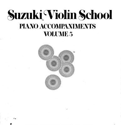 خرید و دانلود نسخه کامل کتاب Suzuki Violin Method. Vol 05 – Piano Accompaniment