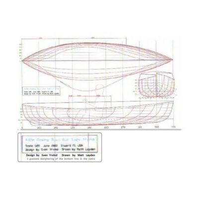 خرید و دانلود نسخه کامل کتاب Sven Yrvind , 4 meters long , Famous Bris , Yacht  Boat Plan Plans
