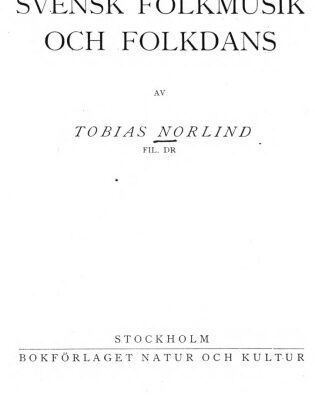 خرید و دانلود نسخه کامل کتاب Svensk folkmusik och folkdans