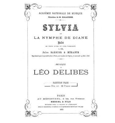 خرید و دانلود نسخه کامل کتاب Sylvia, piano reduction (piano solo)