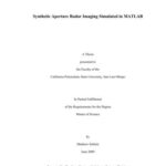 خرید و دانلود نسخه کامل کتاب Synthetic Aperture Radar Imaging Simulated in MATLAB