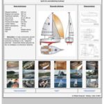 خرید و دانلود نسخه کامل کتاب Sztrandus 4 meters Cabin Sailboat Yacht Boat Plan Plans