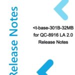خرید و دانلود نسخه کامل کتاب t-base-301B-32MB for QC-8916 LA 2.0 Release Notes