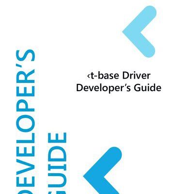 خرید و دانلود نسخه کامل کتاب t-base Driver Developer’s Guide