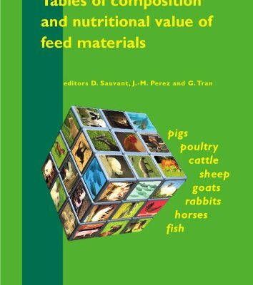 خرید و دانلود نسخه کامل کتاب Tables of composition and nutritional value of feed materials – Pigs, poultry, cattle, sheep, goats, rabbits, horses and fish