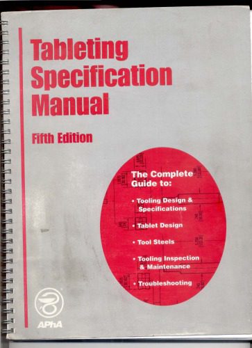 خرید و دانلود نسخه کامل کتاب Tableting Specification Manual_68f6859b24f6a.jpeg خرید و دانلود نسخه کامل کتاب Tableting Specification Manual