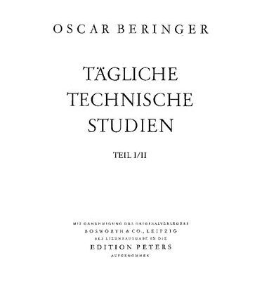 خرید و دانلود نسخه کامل کتاب Tägliche Technische Studien für Klavier