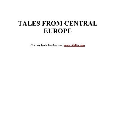 خرید و دانلود نسخه کامل کتاب Tales From Central Europe