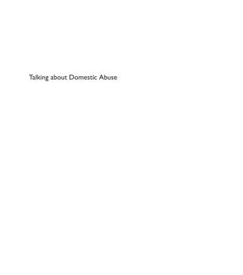 خرید و دانلود نسخه کامل کتاب Talking About Domestic Abuse: A Photo Activity Workbook to Develop Communication Between Mothers And Young People