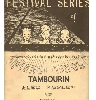 خرید و دانلود نسخه کامل کتاب Tambourin. Trio