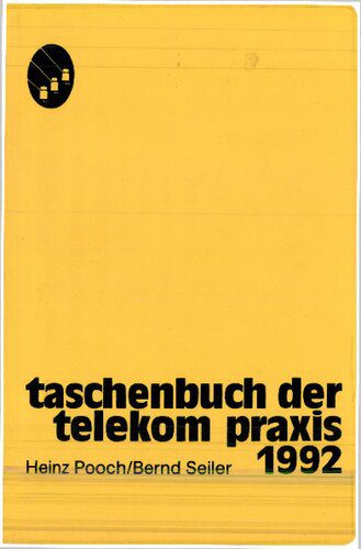 خرید و دانلود نسخه کامل کتاب Taschenbuch der Telekom Praxis 1992_68f70831d4af6.jpeg خرید و دانلود نسخه کامل کتاب Taschenbuch der Telekom Praxis 1992