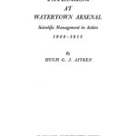 خرید و دانلود نسخه کامل کتاب Taylorism at Watertown arsenal: Scientific management in action, 1908-1915