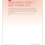 خرید و دانلود نسخه کامل کتاب Teacher’s Guide: Placement Tests (Penguin Joint Venture Readers)