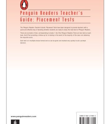 خرید و دانلود نسخه کامل کتاب Teacher’s Guide: Placement Tests (Penguin Joint Venture Readers)