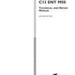 خرید و دانلود نسخه کامل کتاب Technical and Repair Manual C13 ENS M33