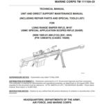 خرید و دانلود نسخه کامل کتاب Technical Manual Long Range Sniper Rifle, M107, USMC Special Application Scoped Rifle (SASR)