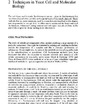خرید و دانلود نسخه کامل کتاب Techniques in Molecular and cellular Biology