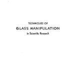 خرید و دانلود نسخه کامل کتاب techniques of glass manipulation
