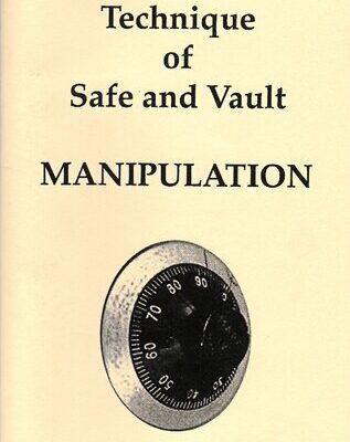 خرید و دانلود نسخه کامل کتاب Techniques of Safe and Vault Manipulation