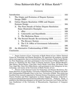 خرید و دانلود نسخه کامل کتاب Technology and the Future of Dispute Systems Design