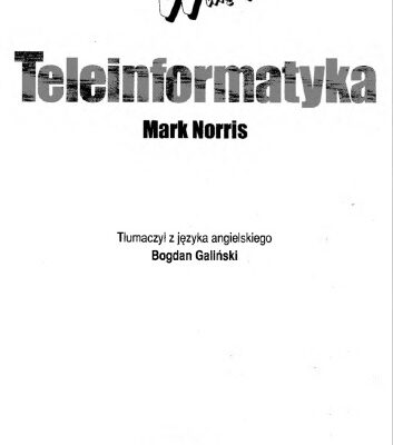 خرید و دانلود نسخه کامل کتاب Teleinformatyka