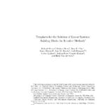 خرید و دانلود نسخه کامل کتاب Templates for the solution of linear systems: building blocks for iterative methods