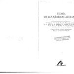 خرید و دانلود نسخه کامل کتاب Teoría de los géneros literarios