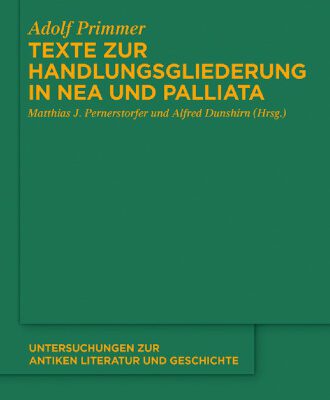 خرید و دانلود نسخه کامل کتاب Texte zur Handlungsgliederung in Nea und Palliata