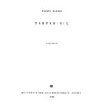 خرید و دانلود نسخه کامل کتاب Textkritik