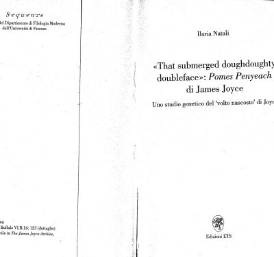 خرید و دانلود نسخه کامل کتاب “That submerged doughdoughty doubleface”: Pomes Penyeach di James Joyce