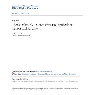 خرید و دانلود نسخه کامل کتاب That’s debatable! : genre issues in troubadour tensos and partimens