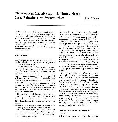 خرید و دانلود نسخه کامل کتاب The American Executive and Columbian Violence