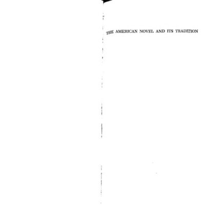 خرید و دانلود نسخه کامل کتاب The American Novel and its Tradition